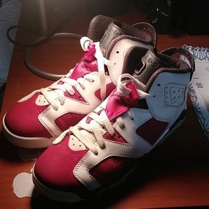 Nike Air Jordan Retro 6 University Red "Carmines"